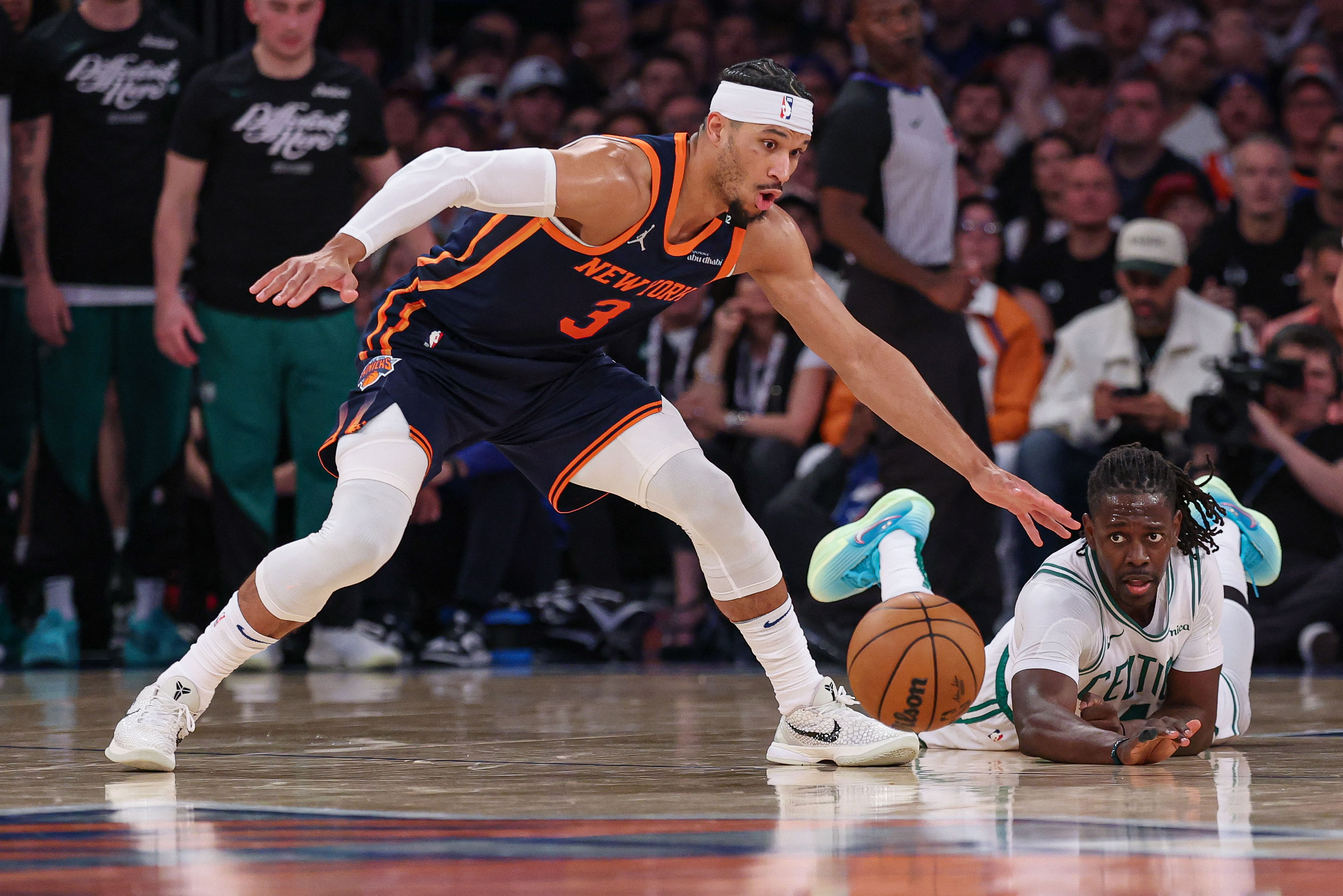 NBA: Playoffs-Boston Celtics at New York Knicks - Source: Imagn